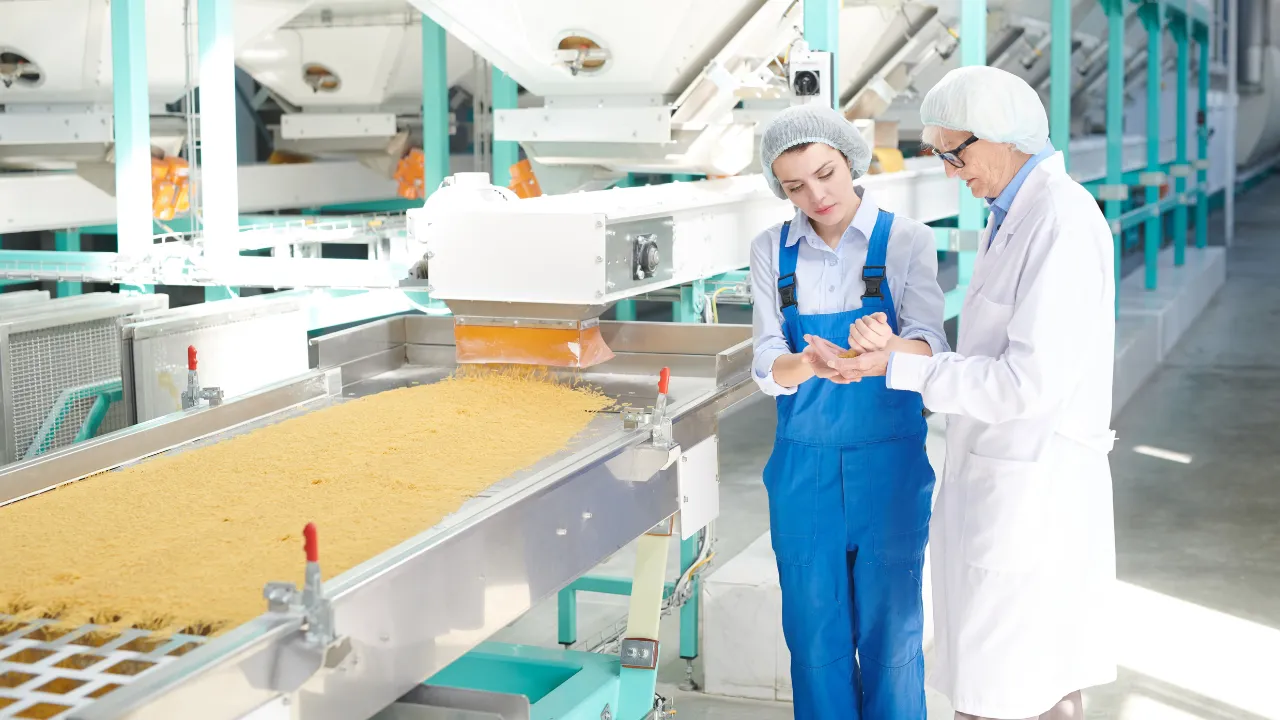 Lebensmittelproduktion mit QS-Prüfung – COGLAS WEB WMS für Lebensmittellager