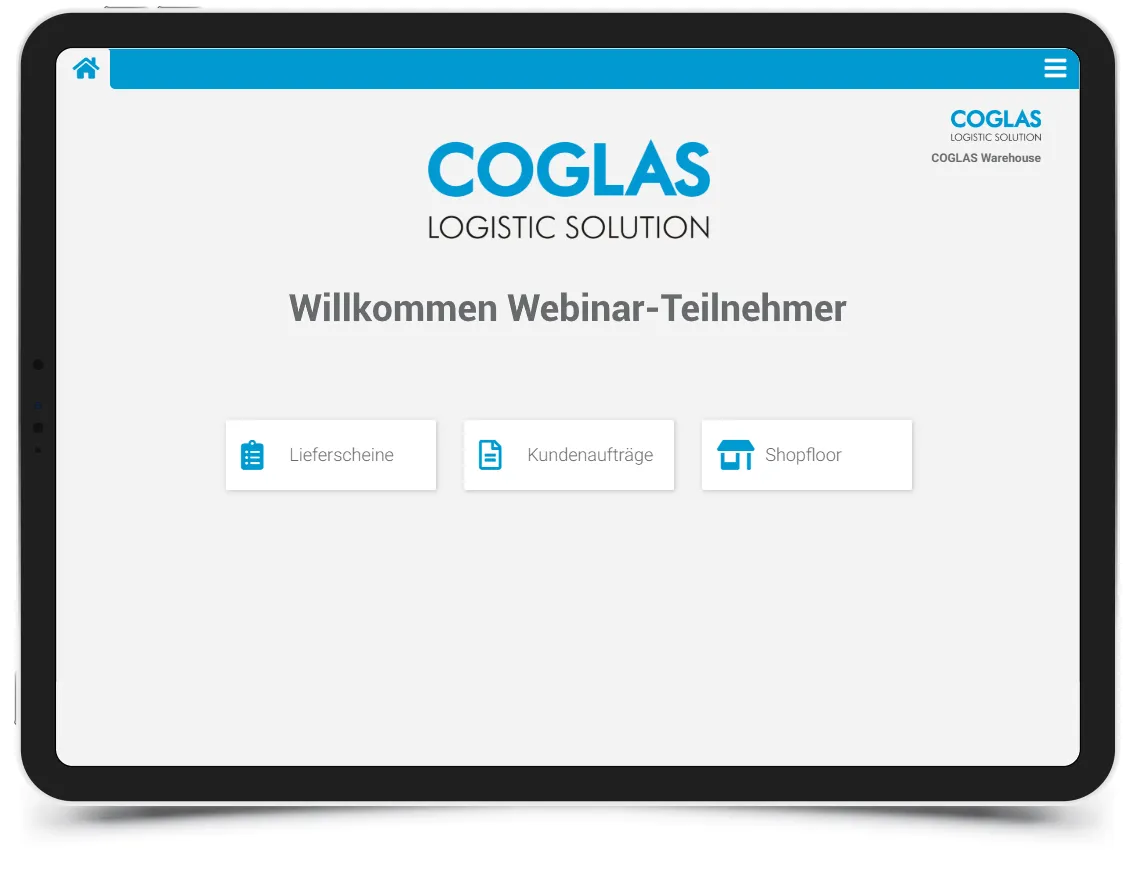 Webinar: The COGLAS Partner Portal in the Cloud