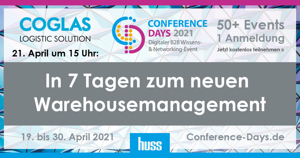 Conference Days 2021 – COGLAS Webinar