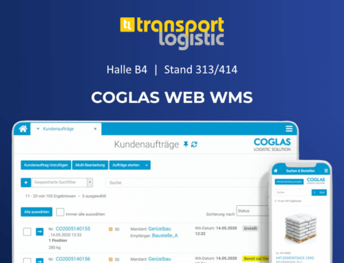 Die Stärken des COGLAS WEB WMS – Transport Logistic 2023