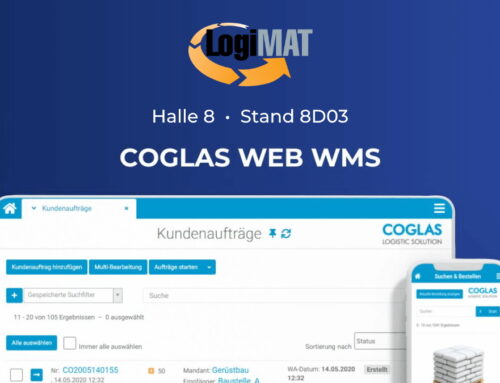 LogiMAT 2024: Neuestes Update des COGLAS WEB WMS