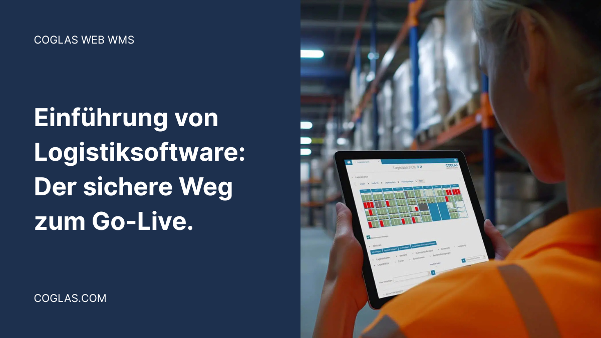 Logistiksoftware-Implementierung – Der sichere Weg zum Go-live