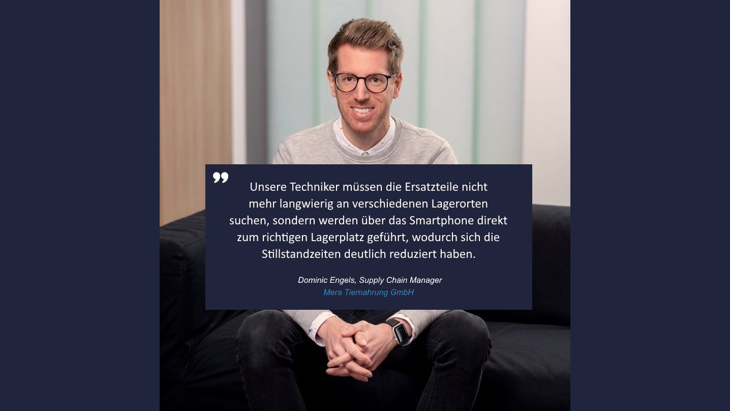 Kundenstimme Herr Engels von Mera zu Ersatzteilverwaltung Kundenstimme Herr Engels von Mera zu Ersatzteilverwaltung