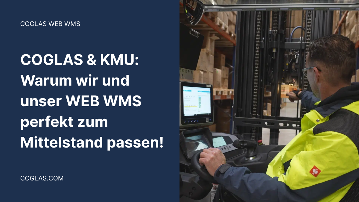 COGLAS & KMU: Warum wir und unser WEB WMS perfekt zum Mittelstand passen! 6 COGLAS WEB WMS für KMU Mittelstand