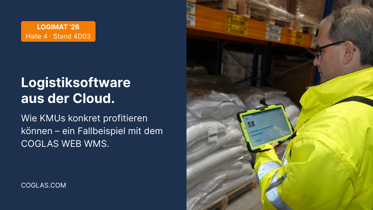 Logistiksoftware aus der Cloud am Beispiel COGLAS WEB WMS